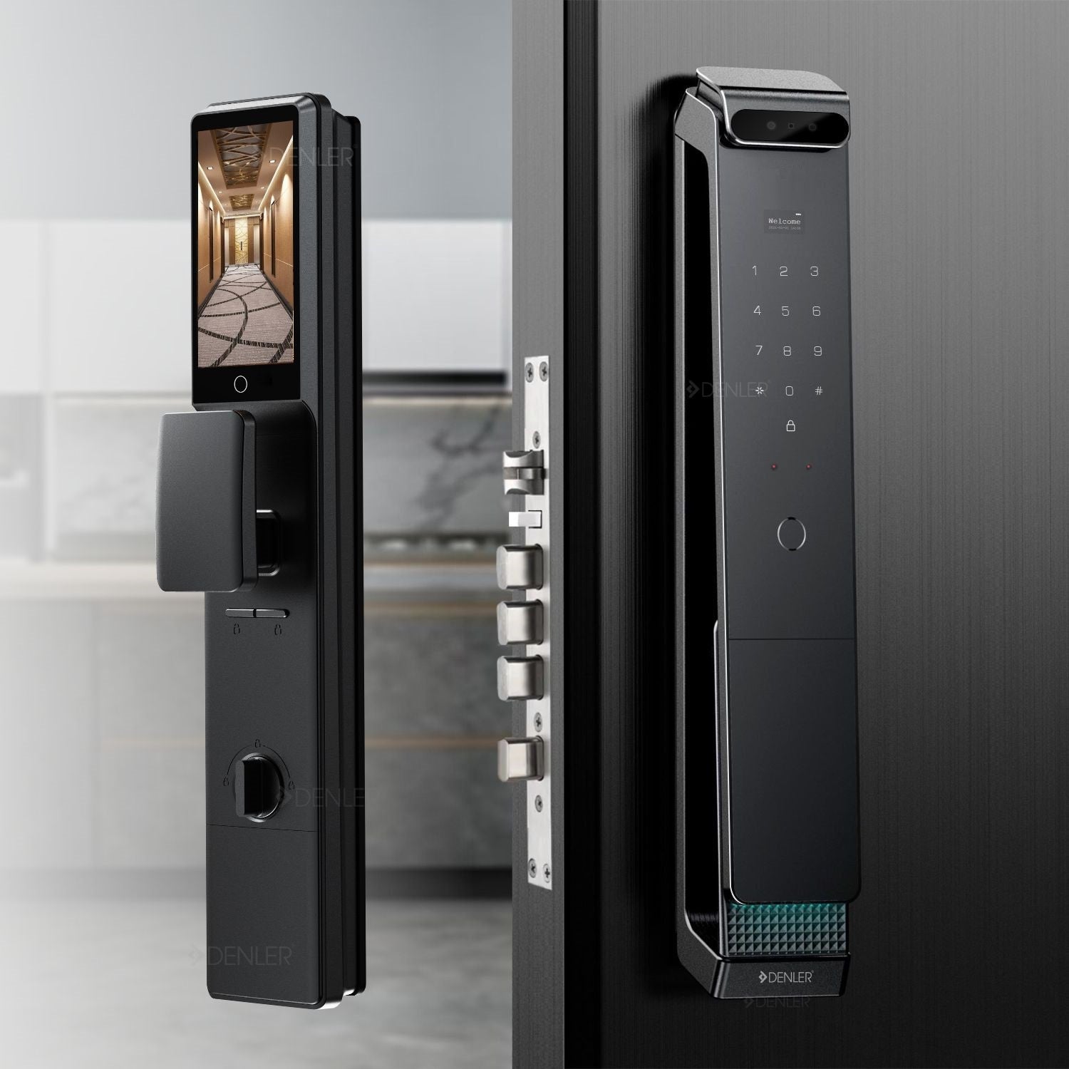 Denler FLv6 CNC Smart Door Lock - Enhanced Security Solutions