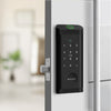 Denler DB04 Fingerprint Lock, RF Remote Controller, Bluetooth Smart Door Lock, Digital Door Lock, PIN, Card, Manual Key Access min 30-60mm Doors