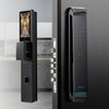Denler FLv6D Smart Door Lock, Digital Door Lock, Fingerprint Lock, 3D Face Recognition, Anytime Video Intercom Wi-Fi App, Dual Batteries, Card, PIN, Key