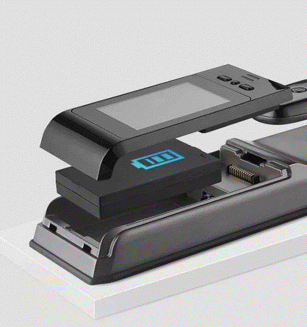 Denler 50M Lithium Battery 5000 mAh with C Type port for VDP7W and VDP8W devices in charging dock