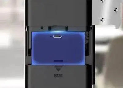 Denler DFS04 Glass Door Lock, Digital Door Lock with 3D Face Recognition, Inbuilt Wi-Fi, Fingerprint Lock, RF Remote, Card, PIN - Denler