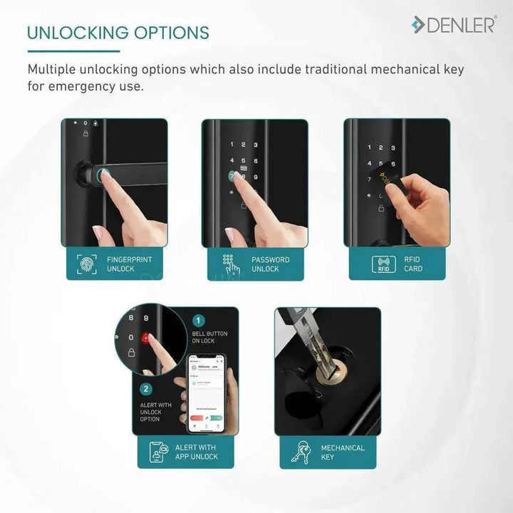 Denler DL05v3 Smart Door Lock – Secure Your Home