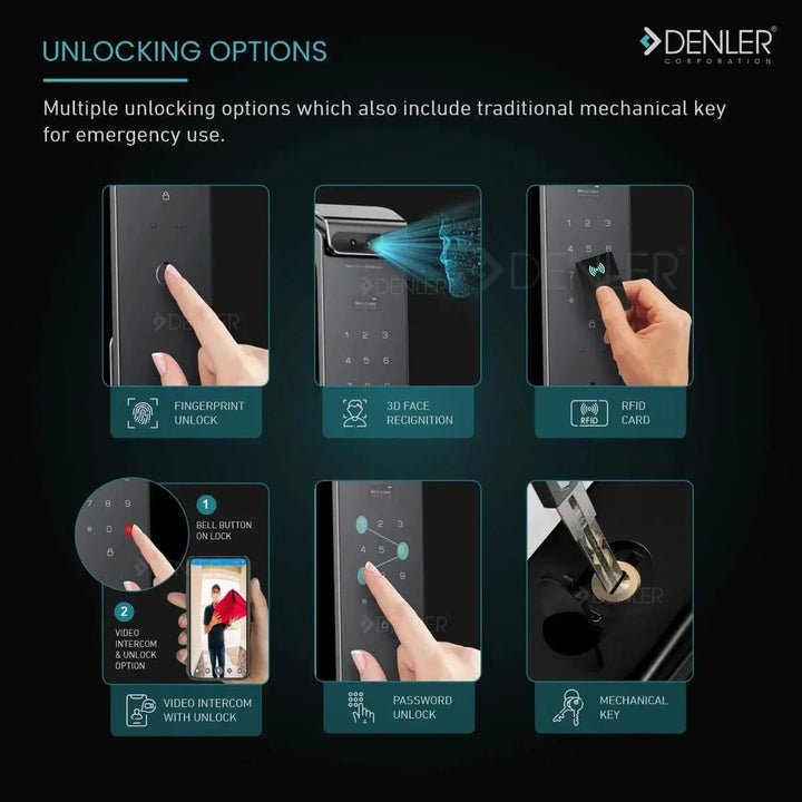 Denler FLv6D Smart Door Lock - Enhanced Security Solutions