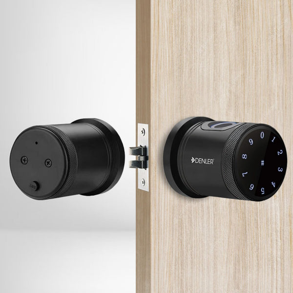 Denler DB03 Wi-Fi Smart Door Lock, Digital Door Lock, Fingerprint, PIN, Card, Manual Key Access min 30-50mm Doors